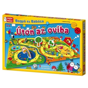 Bogyó és Babóca társasjáték Úton az oviba (0049-KM)