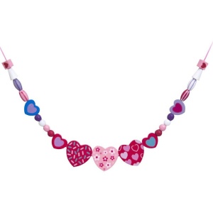 Margele din lemn Inimioare Deco (MD4175)