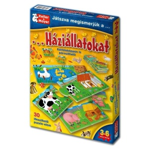 Játszva megismerjük a háziállatokat (0029-KM)