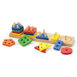 Joc de sortare educativ <br />cu forme geometrice (3766-VI)