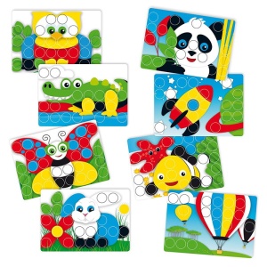 Pixel Junior set mozaic 40 butoni (Q4206)