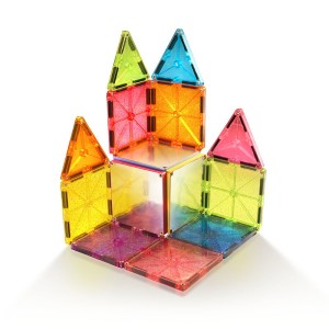 MAGNA-TILES Stardust cu sclipici si oglinzi 15 piese, culoare: Multicolor, dimensiune: cutie: 23x6x19 cm – fotografie produs