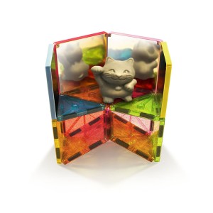 MAGNA-TILES Stardust cu sclipici si oglinzi 15 piese, culoare: Multicolor, dimensiune: cutie: 23x6x19 cm – fotografie produs