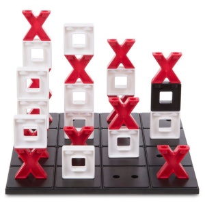 Tic Stac Toe - joc X si O versiune 3D (MD2097)