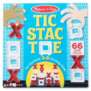 Tic Stac Toe - joc X si O versiune 3D (MD2097)