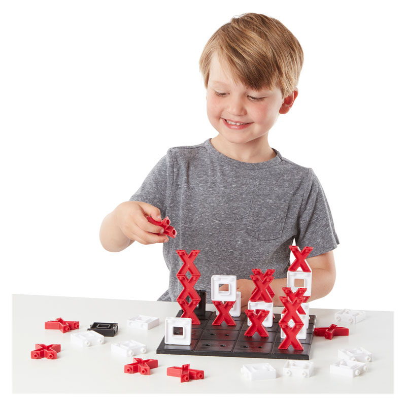 Tic Stac Toe – joc X si O versiune 3D Tic Stac Toe - joc X si O versiune 3D (MD2097)