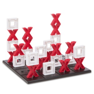 Tic Stac Toe - joc X si O versiune 3D (MD2097)