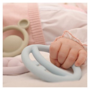 Set inele dentitie multisenzoriale, Nigi-Nagi-Nogi, pastel, culoare: Multicolor, dimensiune: cutie: 12x2x25 cm – fotografie produs