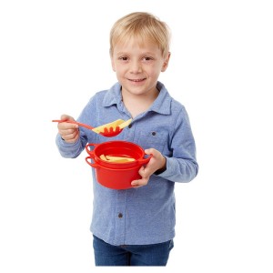 Set de joaca Paste italiene, 50 piese, Melissa & Doug, culoare: Multicolor, dimensiune: 41x30x9 cm – fotografie produs