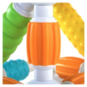 Grippies Builders, set magnetic senzorial, 20 piese, culoare: Multicolor, dimensiune: cutie: 21x21x31 cm – fotografie produs