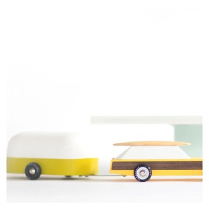 Yellow Camper trailer cu magnet, culoare: Multicolor, dimensiune: cm – fotografie produs