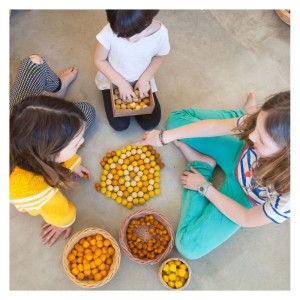 Mandala Honeycombs 36 piese, Grapat, culoare: Galben, dimensiune: cutie: 16x5x11 cm – fotografie produs