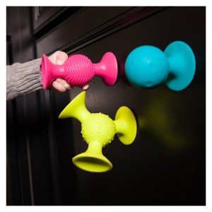 Set senzorial bebelusi PipSquigz, Fat Brain Toys, culoare: Multicolor, dimensiune: cutie: 25x23x6 cm – fotografie produs