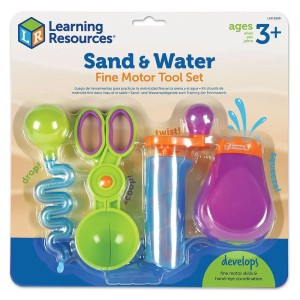 Set ustensile pentru experimente, Apa si Nisip, culoare: Multicolor, dimensiune: cutie: 25x6x25 cm – fotografie produs