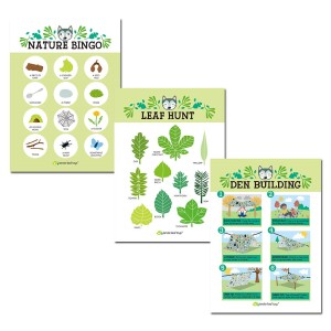 Set excursie Forest Trail Kit cu patura si gentuta, culoare: Multicolor, dimensiune: 40x40x4 cm – fotografie produs