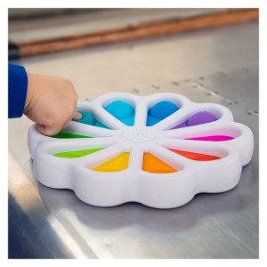 Jucarie senzoriala cu butoane moi si cifre, Dimpl Digits, culoare: Multicolor, dimensiune: cutie: 23x4x23 cm – fotografie produs