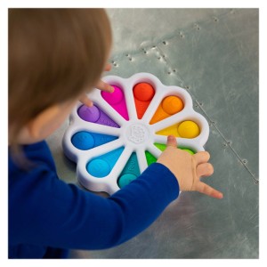 Jucarie senzoriala cu butoane moi si cifre, Dimpl Digits, culoare: Multicolor, dimensiune: cutie: 23x4x23 cm – fotografie produs