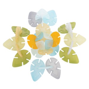 Interlox, frunze interconectabile, 96 piese, Guidecraft, culoare: Multicolor, dimensiune: frunza: 4x6 cm – fotografie produs