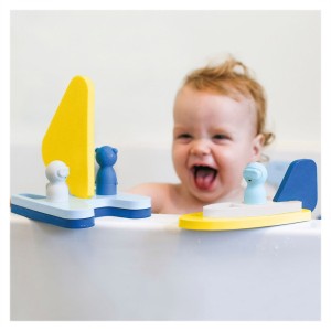 Jucarii de baie din spuma, Navigatorii, Quut Toys, culoare: Multicolor, dimensiune: cutie: 21x3x29 cm – fotografie produs