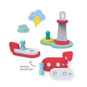 Jucarii de baie din spuma, Echipa de interventie, culoare: Multicolor, dimensiune: cutie: 21x3x29 cm – fotografie produs