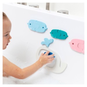 Puzzle de baie, Balene si pestisori, Quut Toys, culoare: Multicolor, dimensiune: cutie: 19x2x24 cm – fotografie produs
