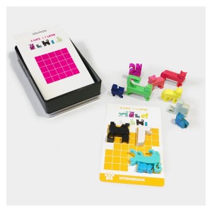 Aranjeaza pisicutele, joc de logica, culoare: Multicolor, dimensiune: cutie, 14x9x4 cm – fotografie produs