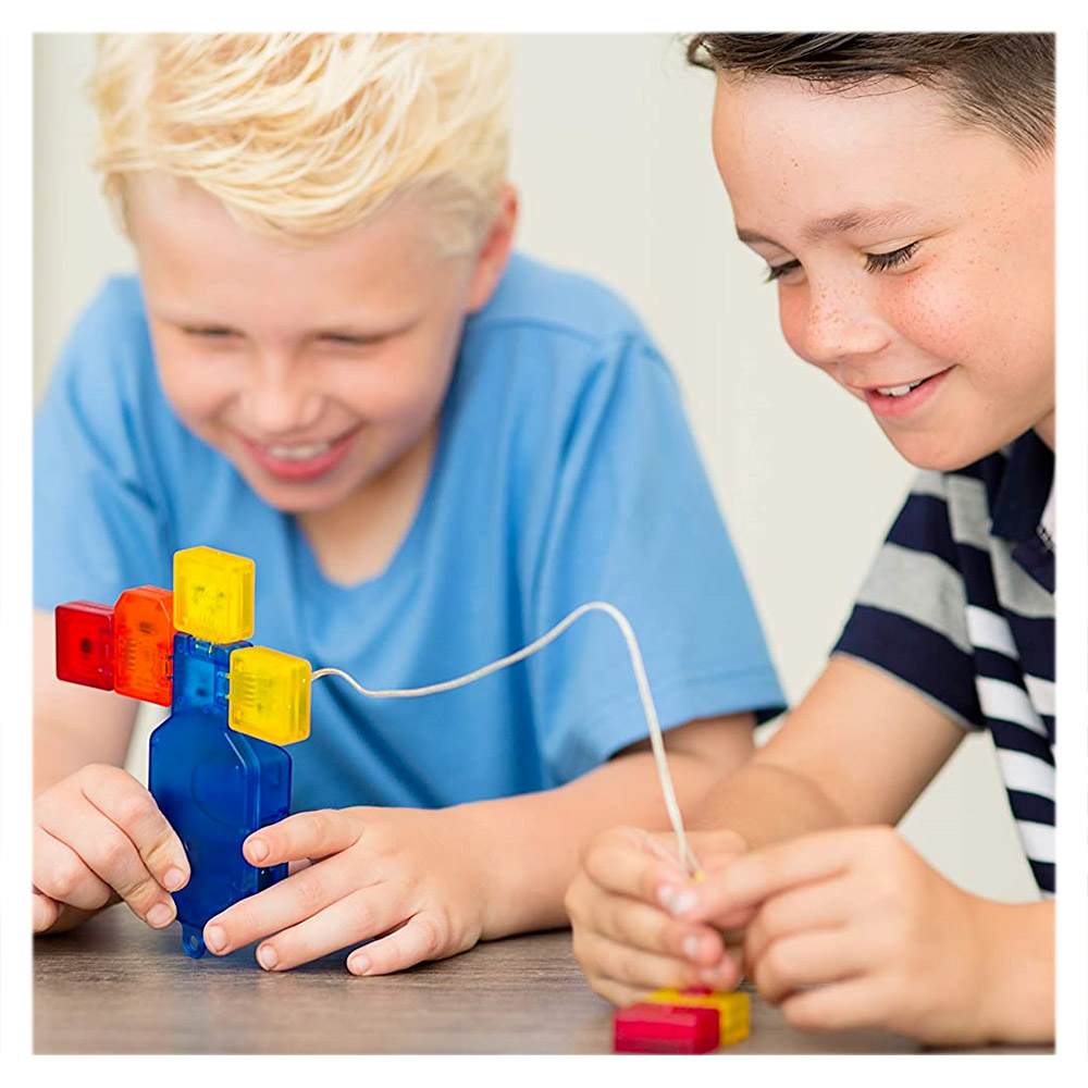 Kit electronic STEM Logiblocs, Spy Tech Creatoys.ro