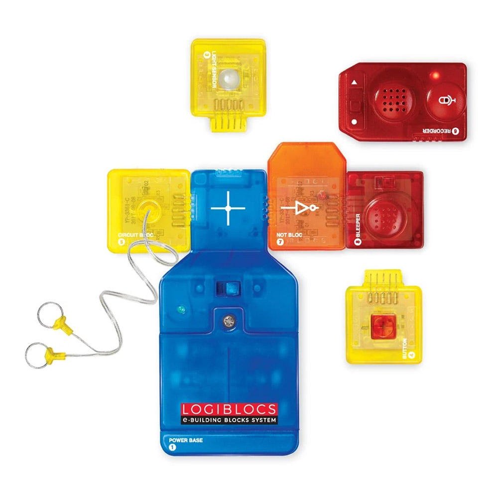 Kit electronic STEM Logiblocs, Spy Tech Creatoys.ro