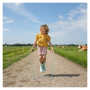 Coarda de sarit turcoaz, 2 m, BS Toys (BSGA380)