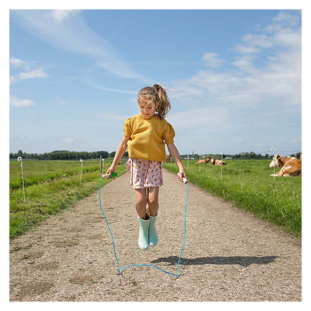 Coarda de sarit turcoaz, 2 m, BS Toys Coarda de sarit turcoaz, 2 m, BS Toys (BSGA380)