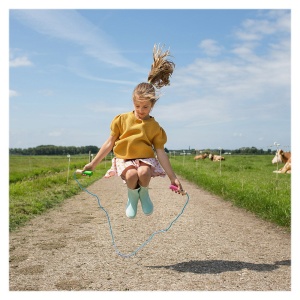 Coarda de sarit turcoaz, 2 m, BS Toys (BSGA380)