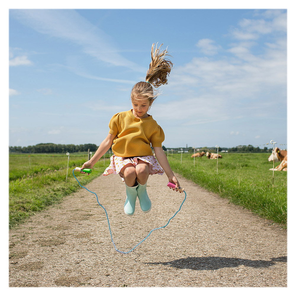 Coarda de sarit turcoaz, 2 m, BS Toys Coarda de sarit turcoaz, 2 m, BS Toys (BSGA380)