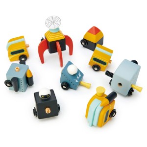 Vehicule spatiale, set de construit, culoare: Multicolor, dimensiune: 16-17 cm – fotografie produs