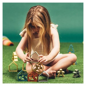 Set senzorial openended cu 12 piese, nature, culoare: Multicolor, dimensiune: cutie: 45x4x11 cm – fotografie produs