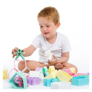 Set senzorial openended cu 12 piese, nordic, culoare: Multicolor, dimensiune: cutie: 45x4x11 cm – fotografie produs