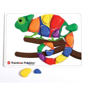 Rainbow Pebbles, pietricele cu carduri de activitati, culoare: Multicolor, dimensiune: cutie: 32x4x23 cm – fotografie produs
