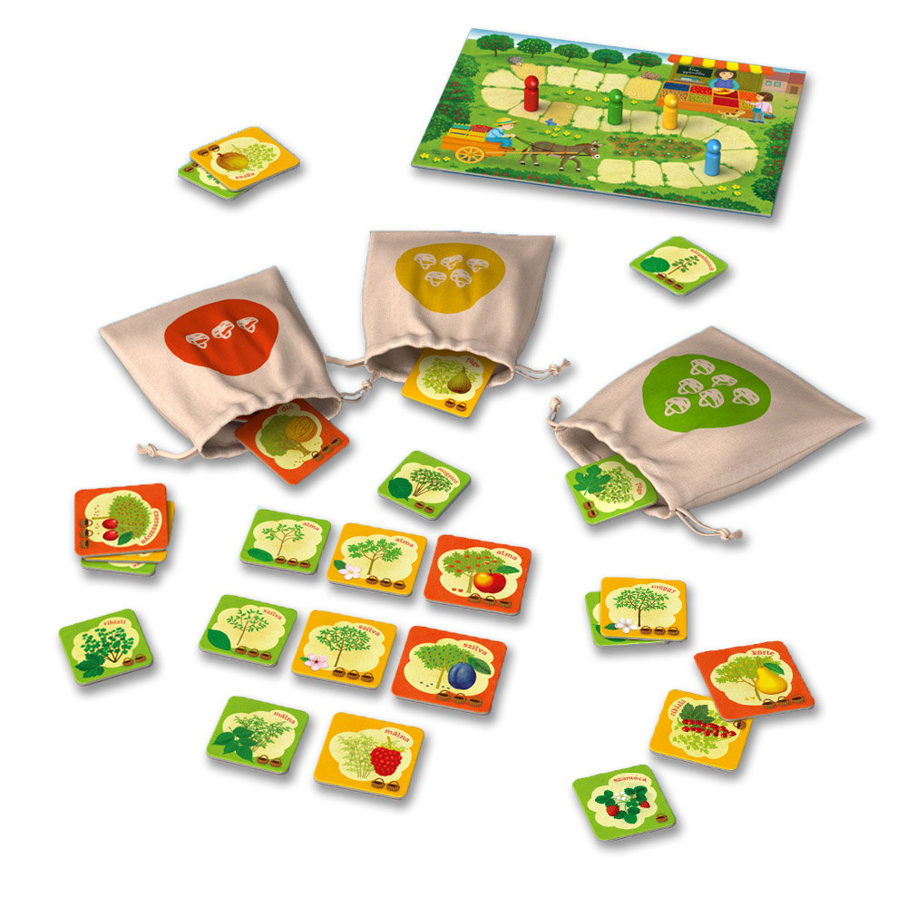 Gyümölcsszüret Társasjáték Creatoys Ro