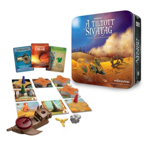 Tiltott Sivatag társasjáték, culoare: Multicolor, dimensiune: 22x22x8 cm – fotografie produs