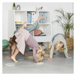 Inele de activitati, 6 buc, nordic colors, GONGE (GON2890)