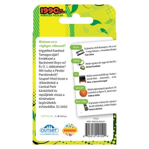 Kérdezz-felelek, 1990-es évek, culoare: Multicolor, dimensiune: 14x8x2 cm – fotografie produs