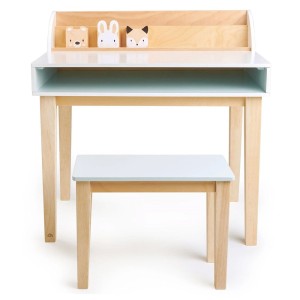 Set birou si scaun pentru copii, Tender Leaf Toys, culoare: Multicolor, dimensiune: 75x53x75 cm – fotografie produs