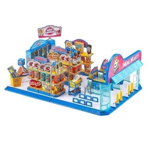 Mini Brands, set Supermarket, 26 de piese, culoare: Multicolor, dimensiune: 45x35x8 cm – fotografie produs