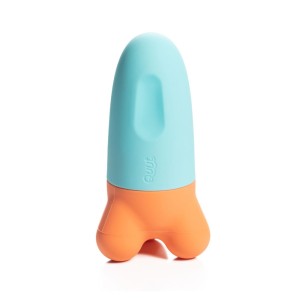 Squeezi Rocket, jucarie de baie din silicon, culoare: Multicolor, dimensiune: 14x7x7 cm – fotografie produs