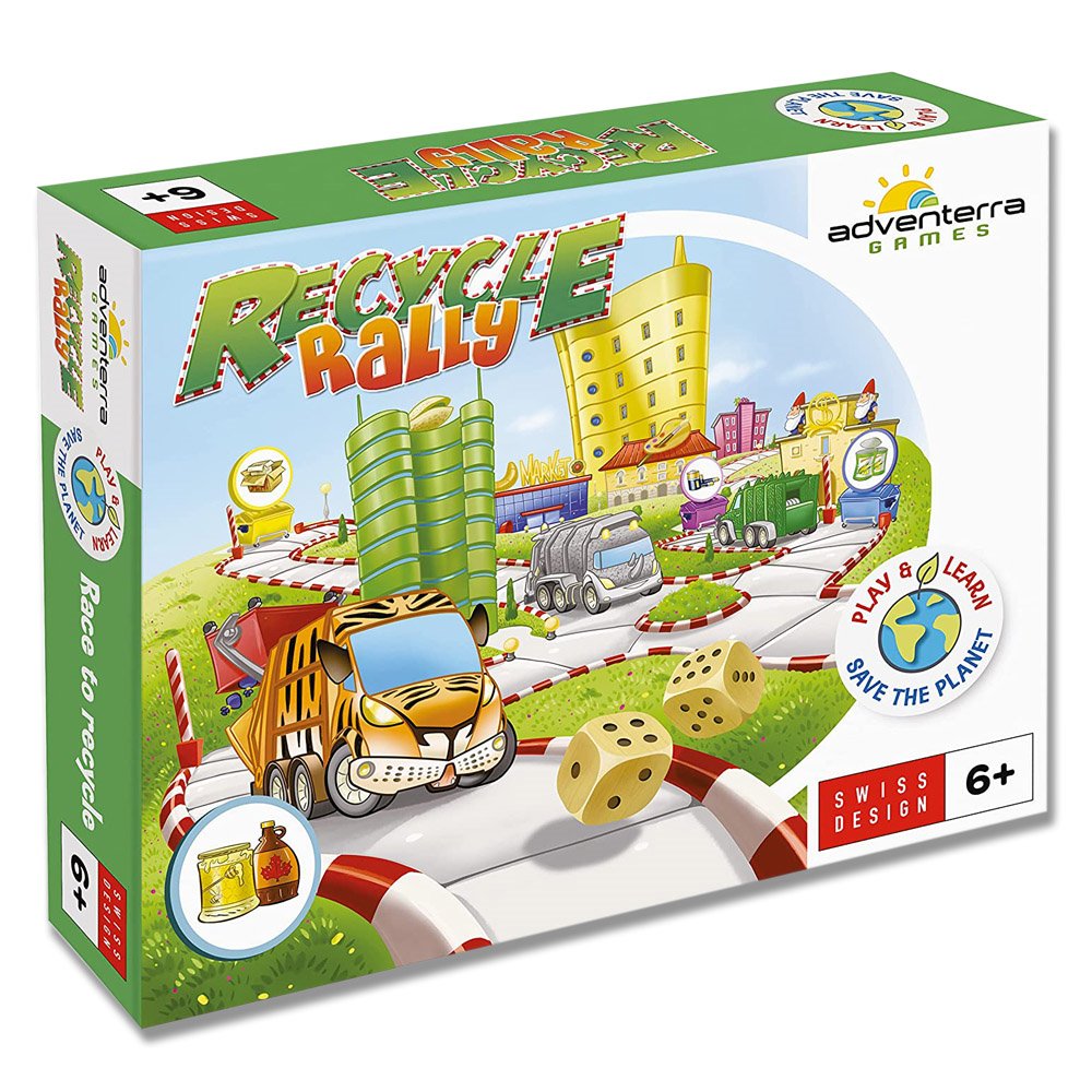 Szelektív Rally Társasjáték Creatoys Ro