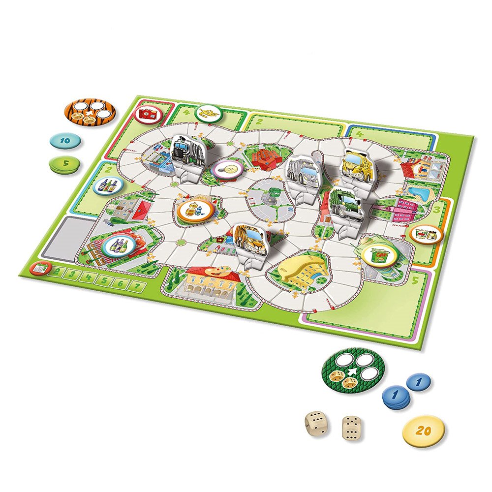 Szelektív Rally Társasjáték Creatoys Ro