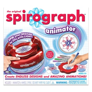 Spirograph Animator, set desen cu sabloane, lb. engleza (PMT-1725)