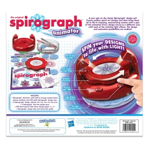 Spirograph Animator, set desen cu sabloane, lb. engleza (PMT-1725)