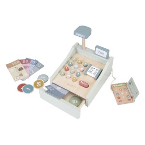 Casa de marcat din lemn FSC, Little Dutch, culoare: Multicolor, dimensiune: 17x13x8 cm – fotografie produs