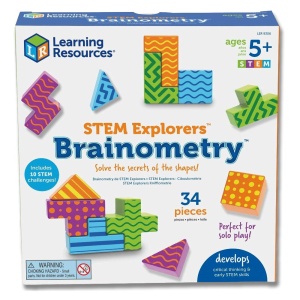 Brainometry, joc de logica STEM in lb.engleza, culoare: Multicolor, dimensiune: intre: 2-4 cm – fotografie produs