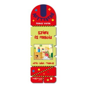 Agytekerő, Színek és formák, 3-6 éveseknek, culoare: Multicolor, dimensiune: 23x8x2 cm – fotografie produs